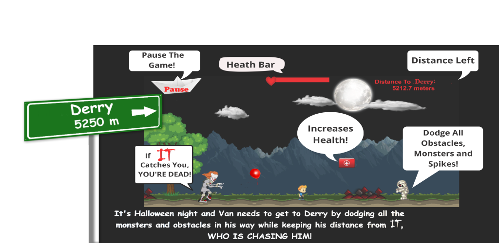 IT Pennywise The Clown Game