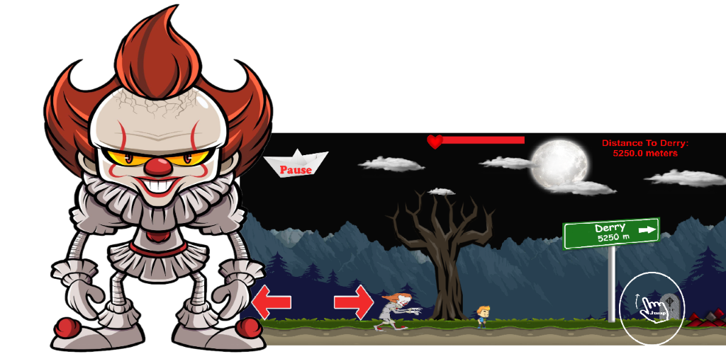 IT Pennywise The Clown Game