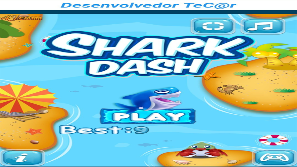 Jogo Online Shark-Dash