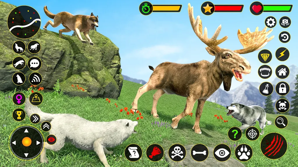 The Wolf Simulator: Wild Game