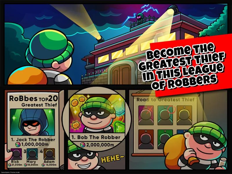 Bob The Robber: League of Robbers