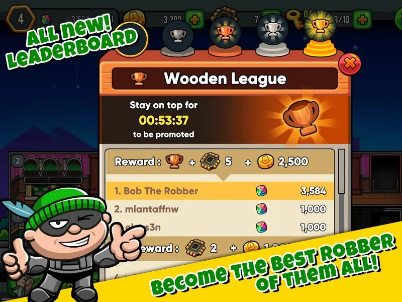 Bob The Robber: League of Robbers
