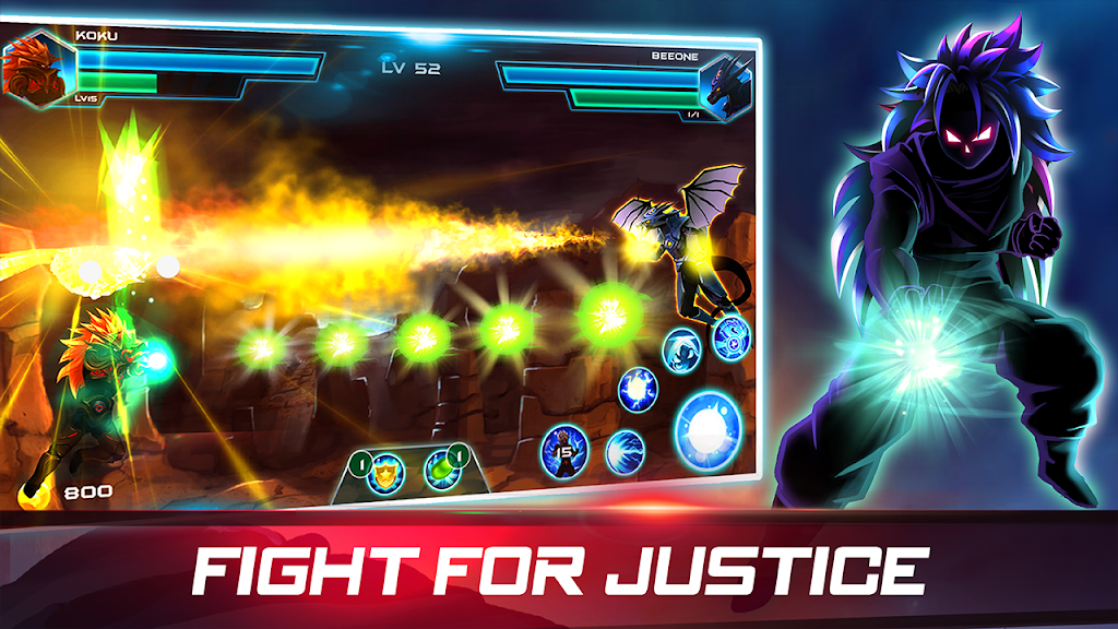 Dragon Fight Shadow: Super Hero Battle Of Warriors