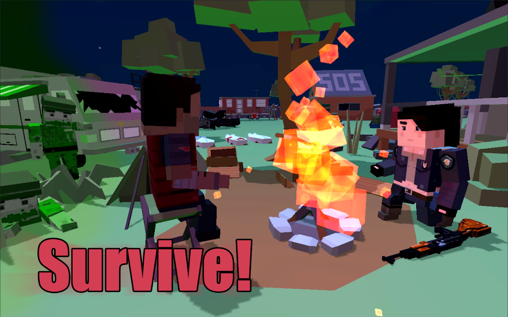 Blocky Zombie Survival