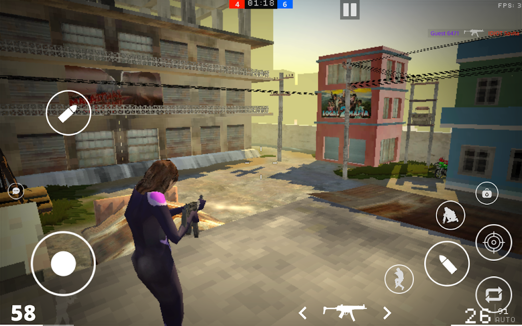 Gun-Stars Multiplayer TPS Game