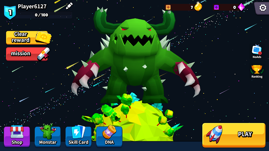 Monstars.io: Monster Evolution