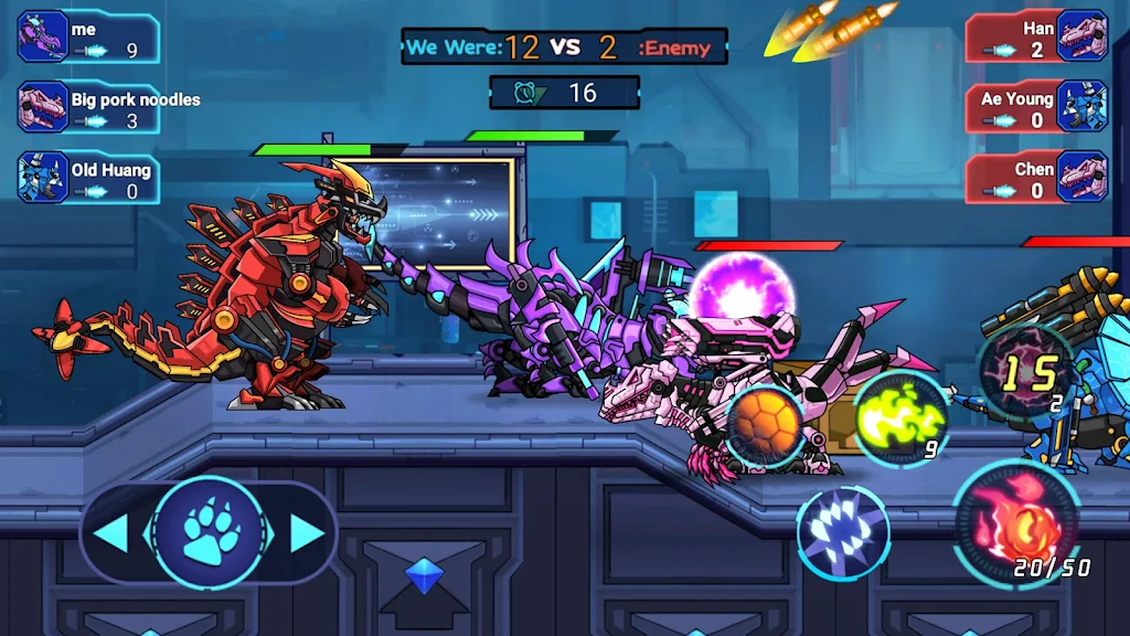 Mech Dinosaur War