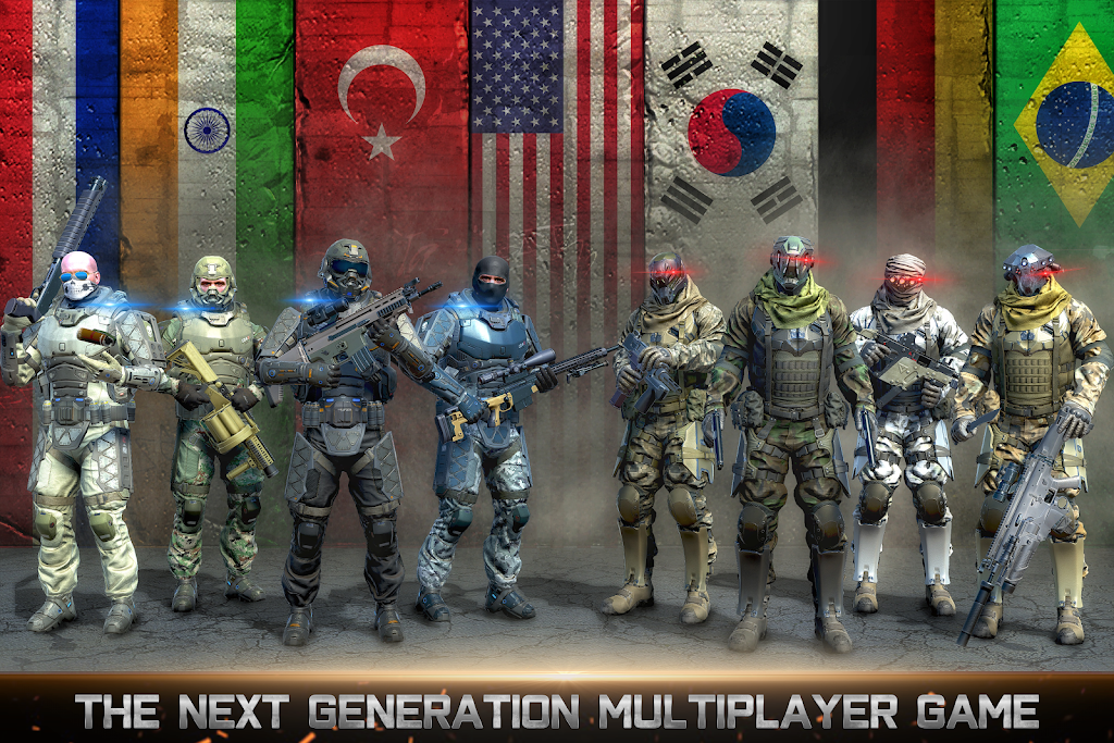 Country War : Battleground Survival Shooting Games