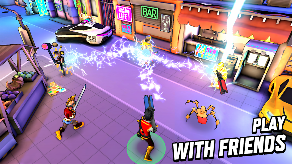 Gridpunk Battle Royale 3v3 PvP