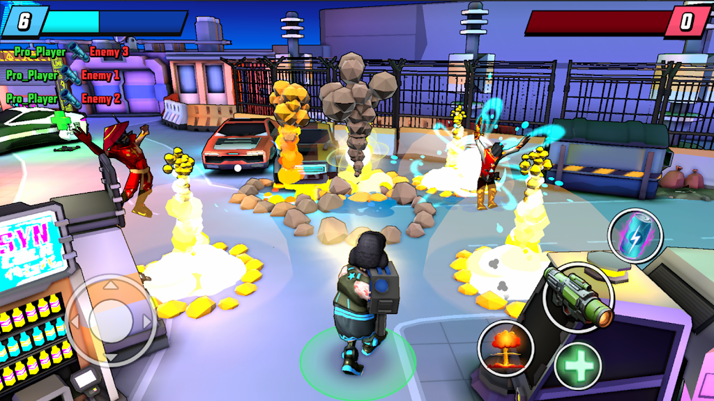 Gridpunk Battle Royale 3v3 PvP