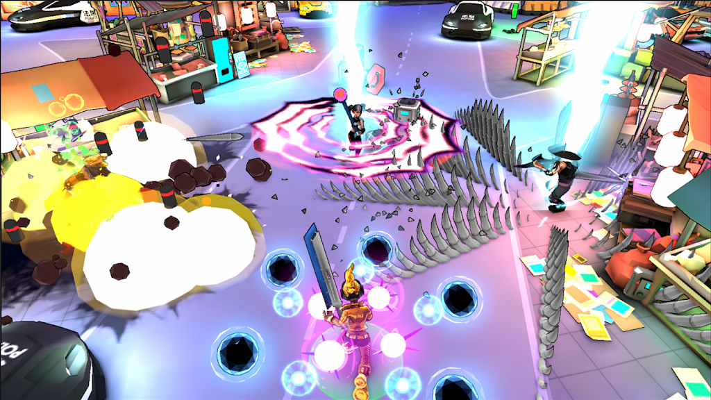 Gridpunk Battle Royale 3v3 PvP