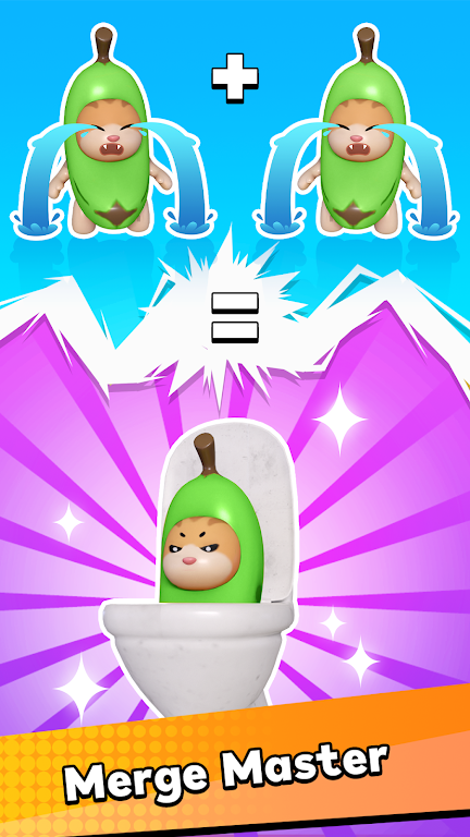 Epic Banana Run: Merge Master