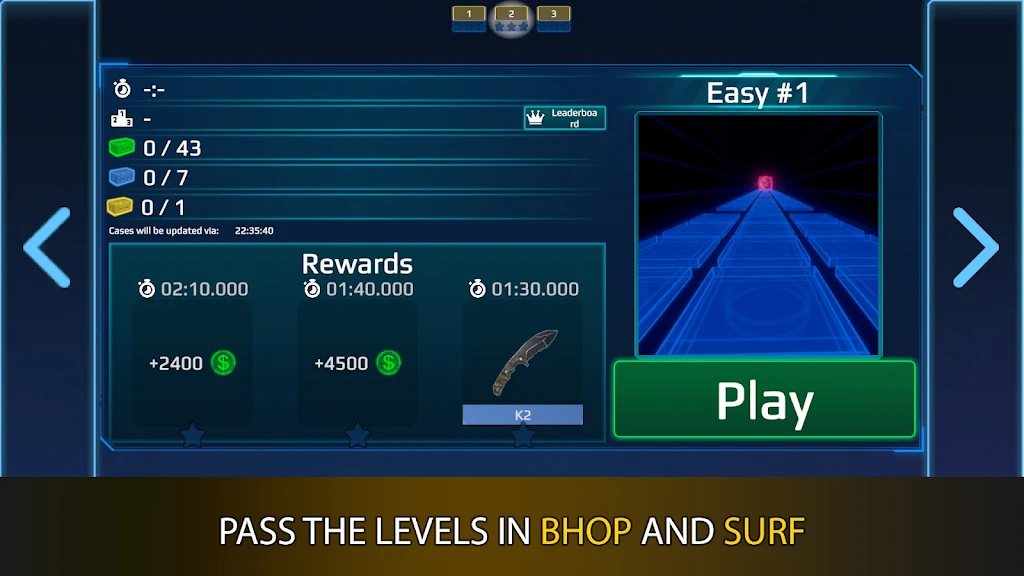 Surf GO: Parkour and cases CS