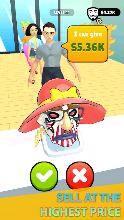 Mask Evolution: 3D Run Game
