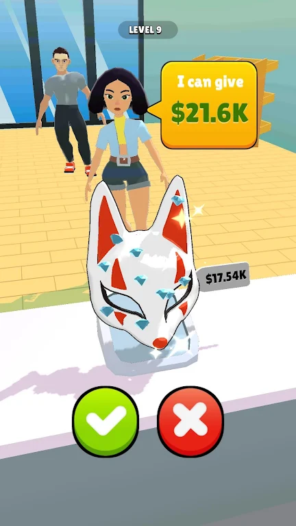 Mask Evolution: 3D Run Game