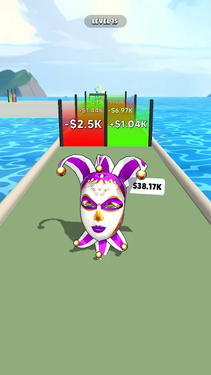 Mask Evolution: 3D Run Game