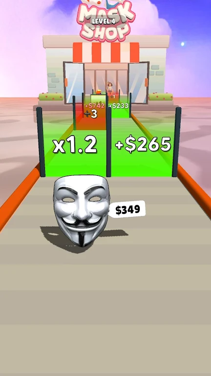 Mask Evolution: 3D Run Game