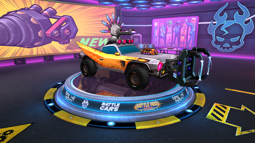 Battle Cars: Nitro PvP Shooter