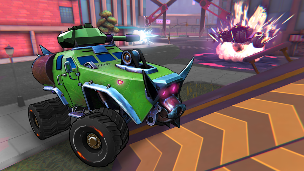 Battle Cars: Nitro PvP Shooter