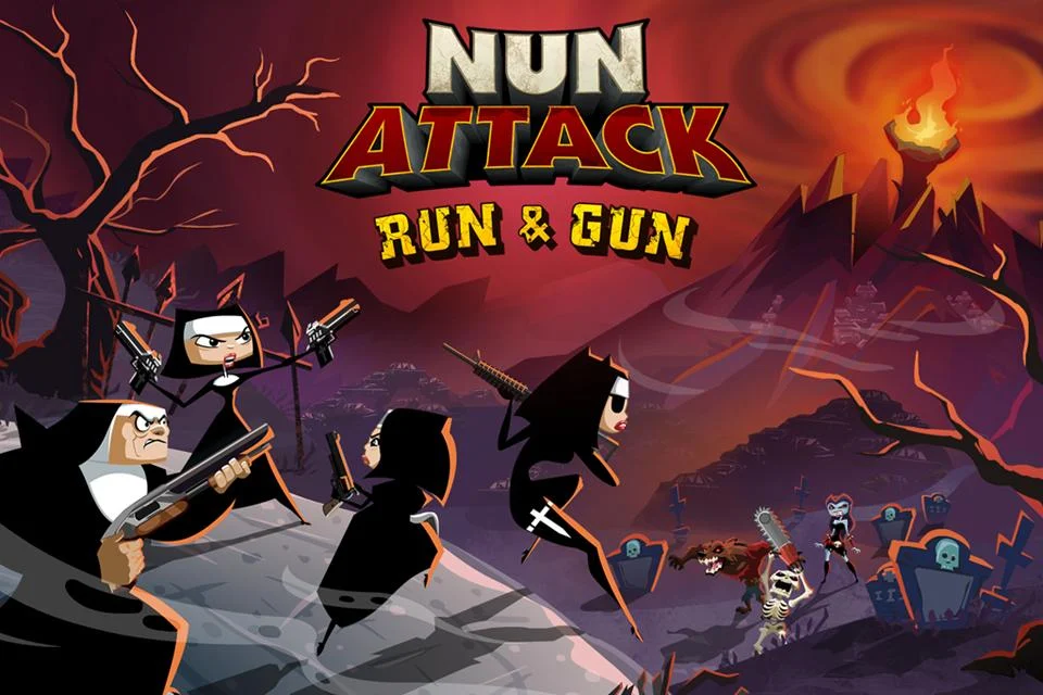 Nun Attack: Run & Gun