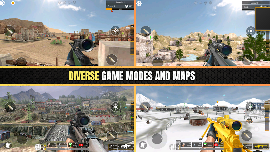 BulletStrike: Shooting Game