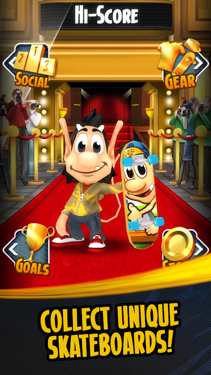 Hugo Super Skater - the chase