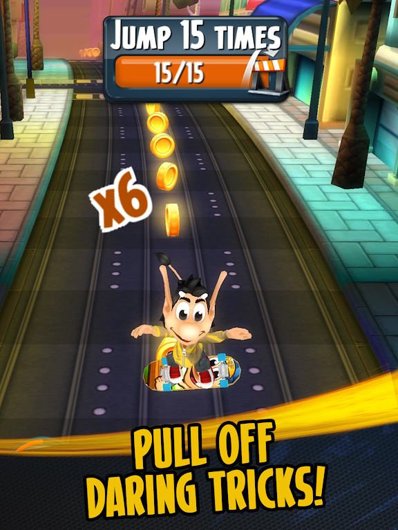 Hugo Super Skater - the chase