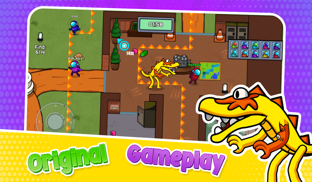 Survivor In Rainbow Monster