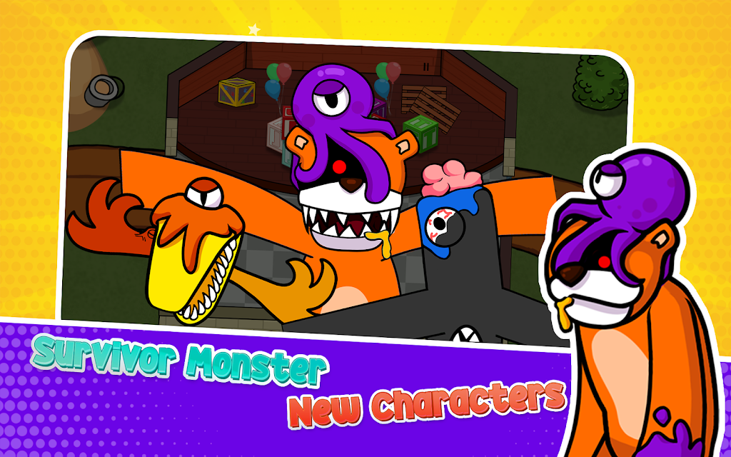 Survivor In Rainbow Monster