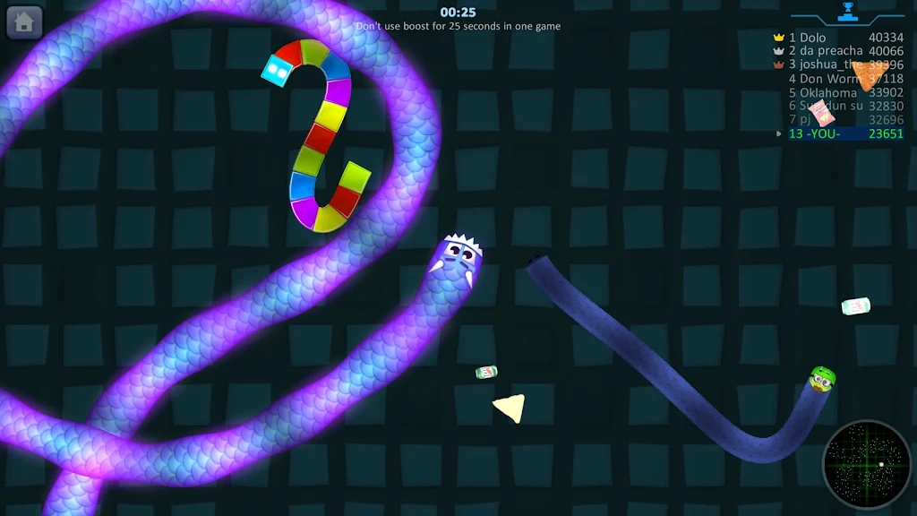 Snake Hunt: Worm io Games Zone