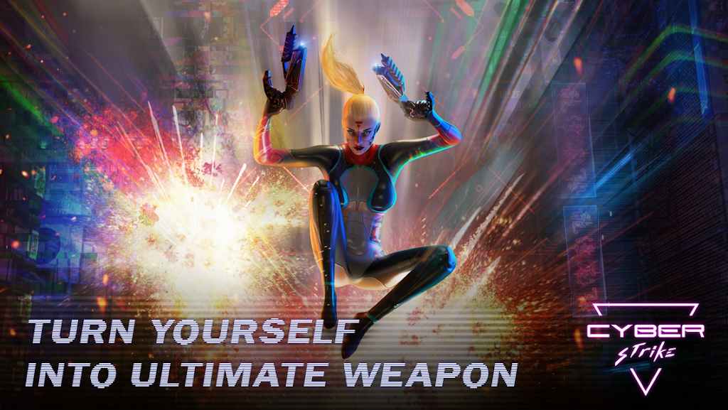 Cyber Strike - Infinite Runner