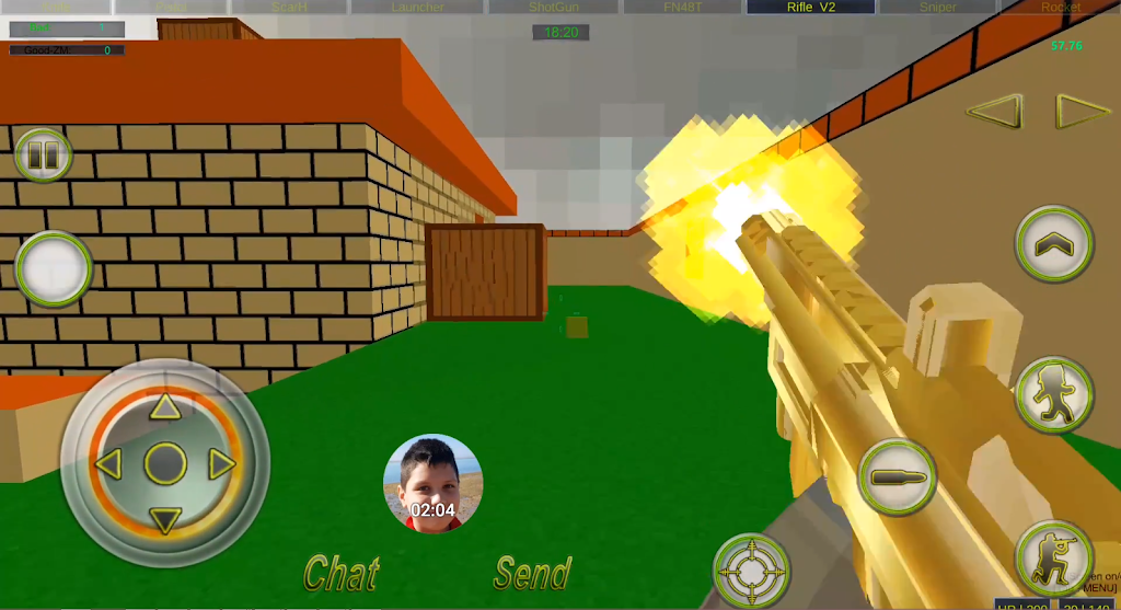 Zombie Blockfare Of Future Multiplayer