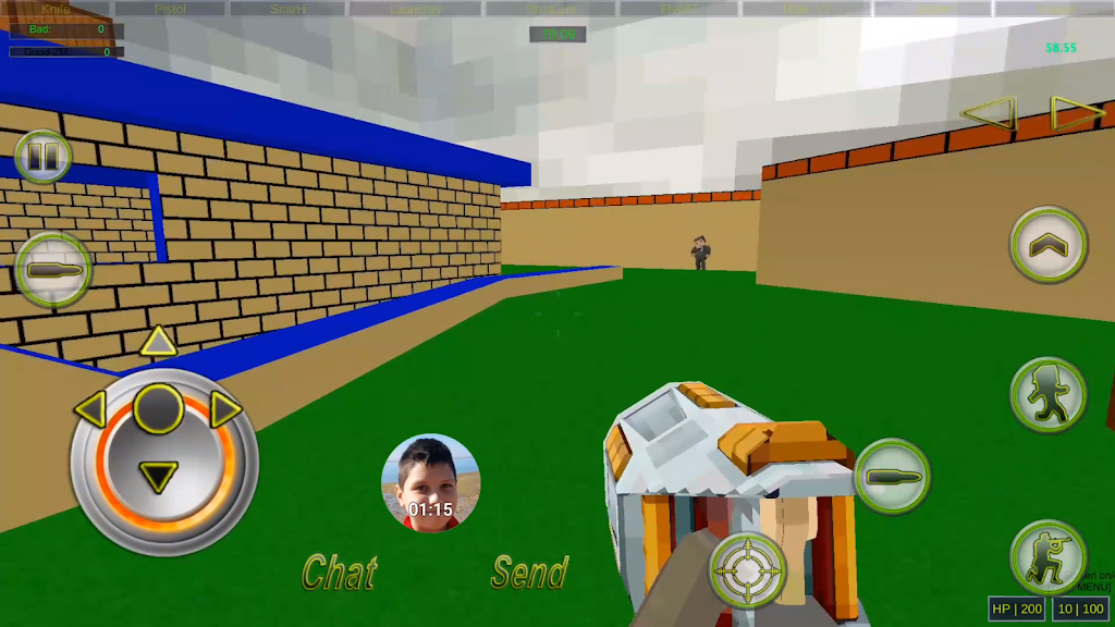 Zombie Blockfare Of Future Multiplayer