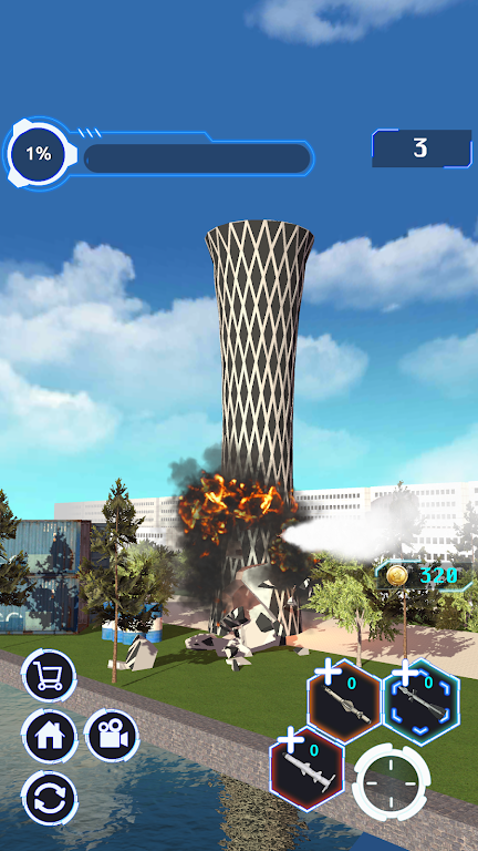 City Demolish: Rocket Smash