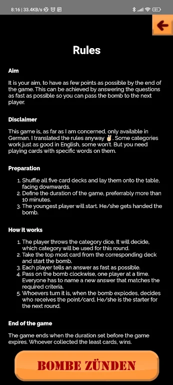 Random timer - tick tock bomb