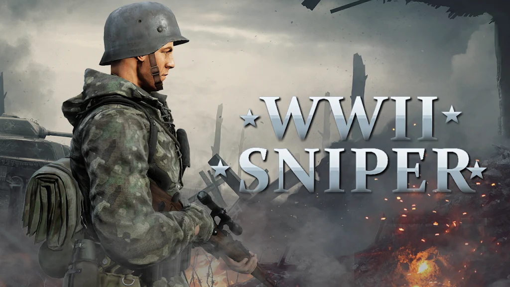 WW2 Sniper 3D: FPS War Games