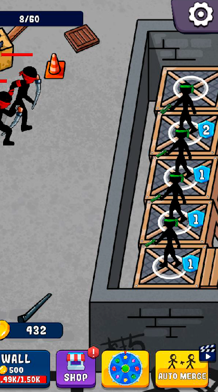 Stick defenders: stickmans war