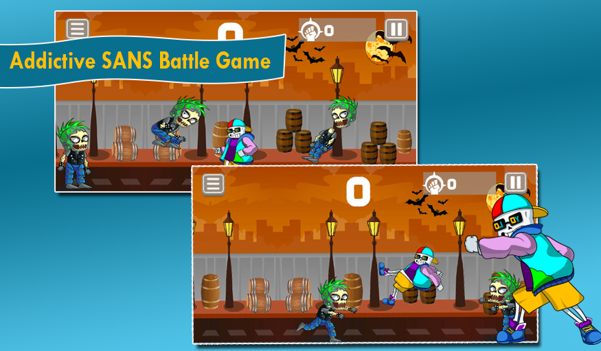 Fresh Sans Vs Monsters