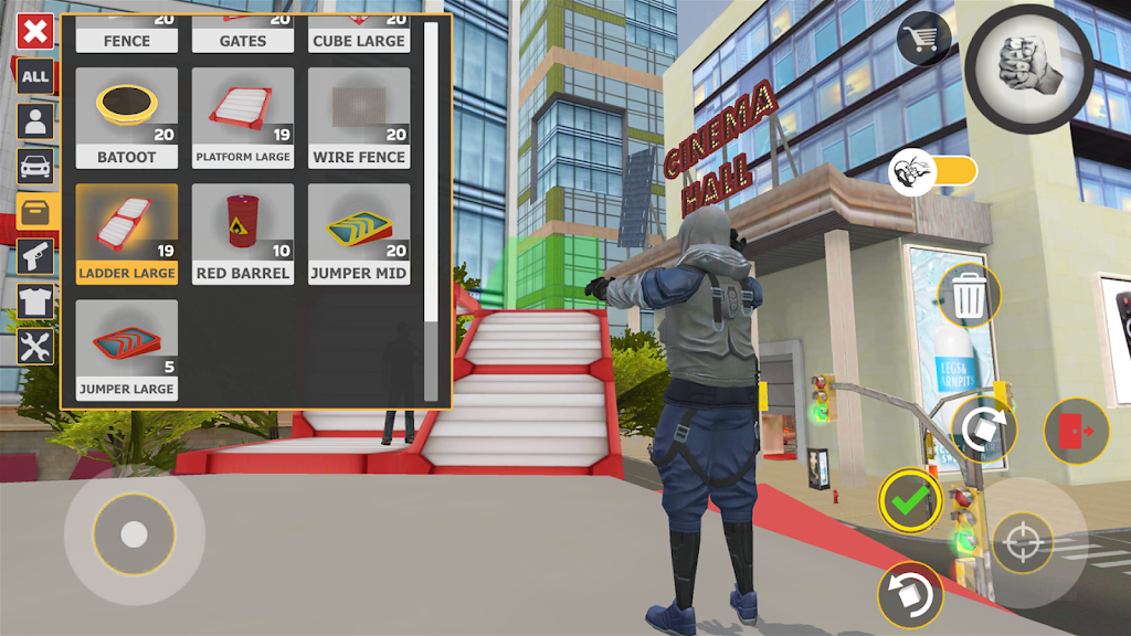 Rope Hero: Cheatground MOD