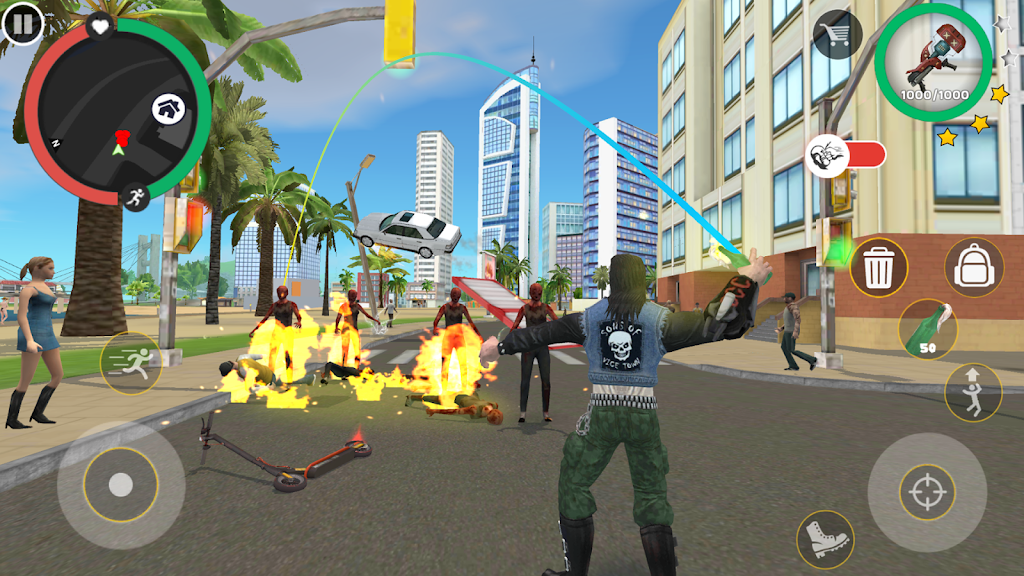 Rope Hero: Cheatground MOD