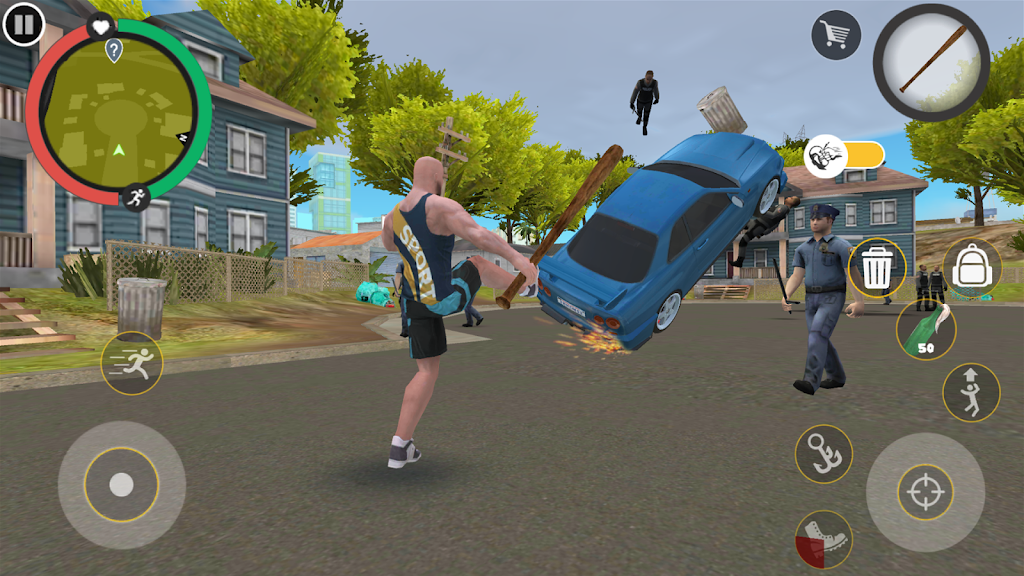 Rope Hero: Cheatground MOD