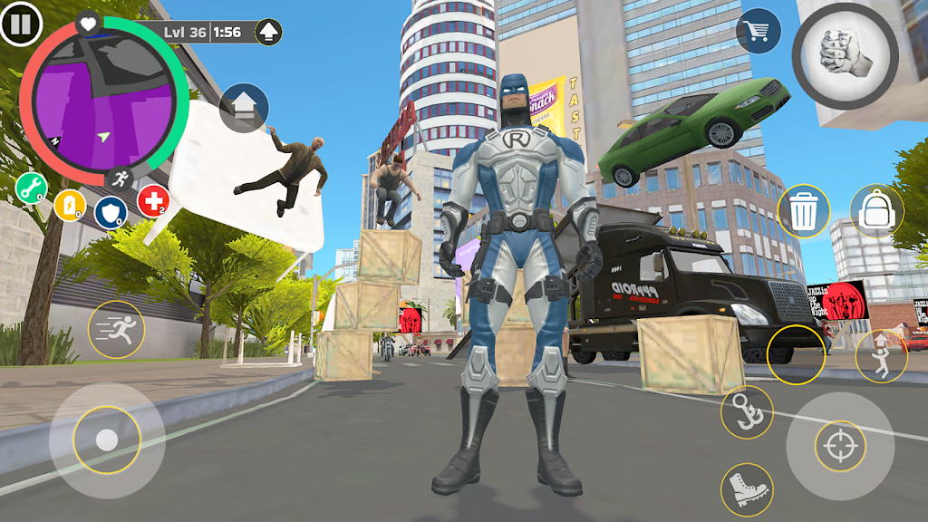 Rope Hero: Cheatground MOD