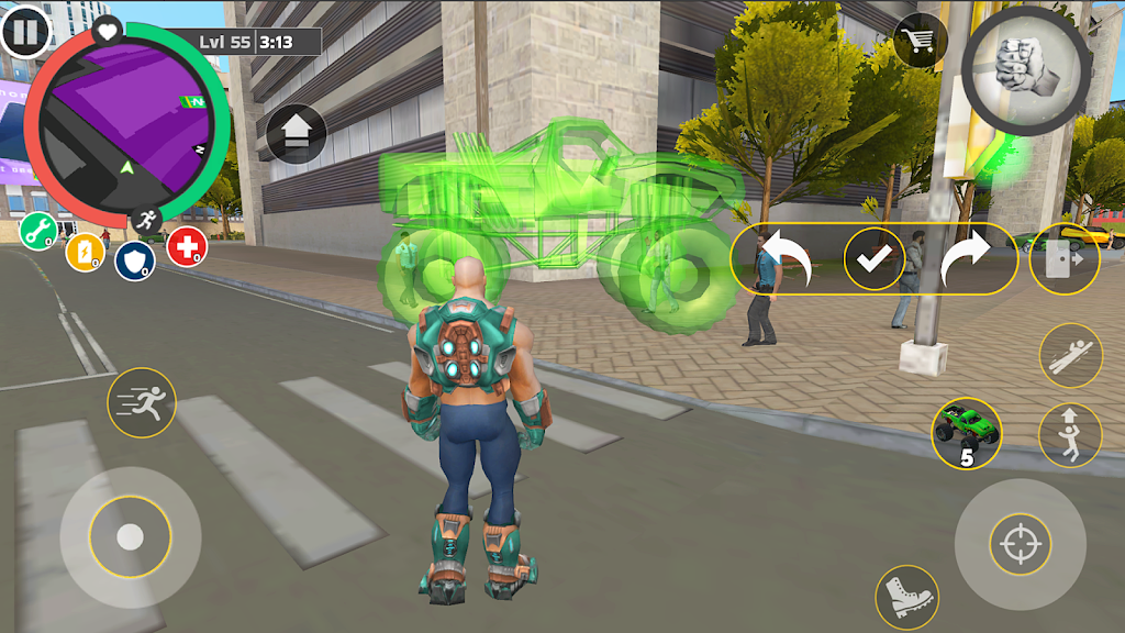 Rope Hero: Cheatground MOD