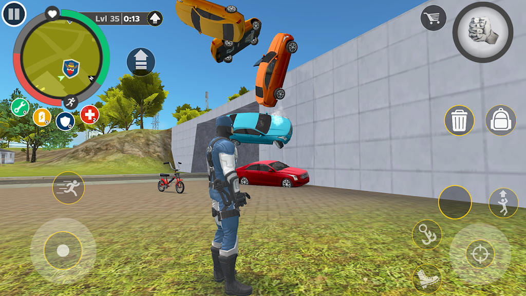 Rope Hero: Cheatground MOD