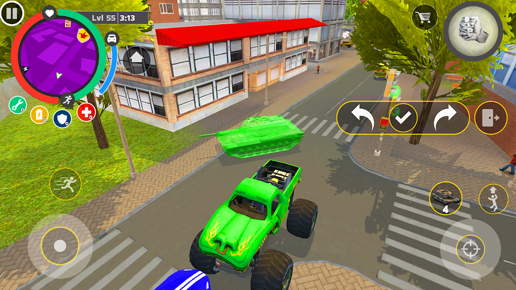 Rope Hero: Cheatground MOD