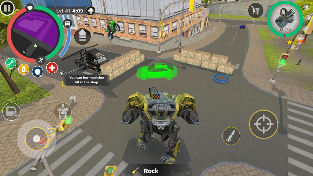 Rope Hero: Cheatground MOD