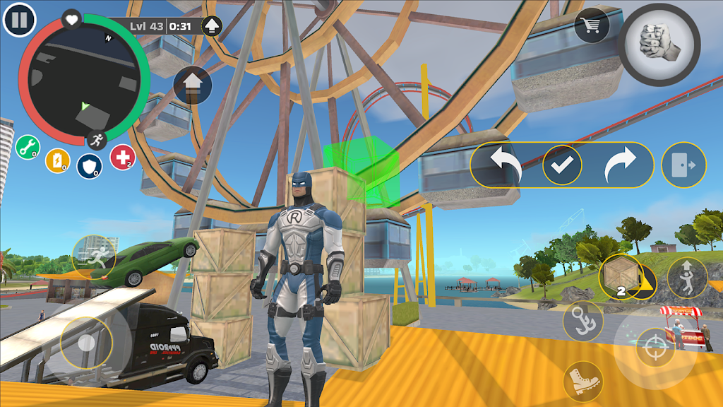 Rope Hero: Cheatground MOD