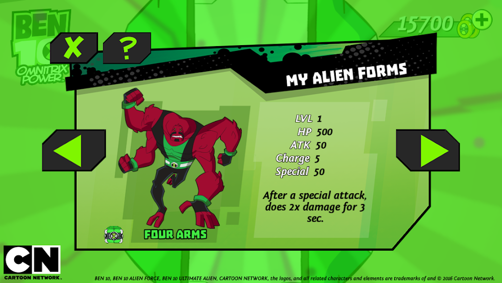 Ben 10: Omnitrix Power