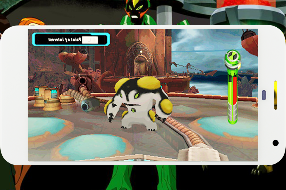 Ben Vilgax Attacks Alien Force Fighting