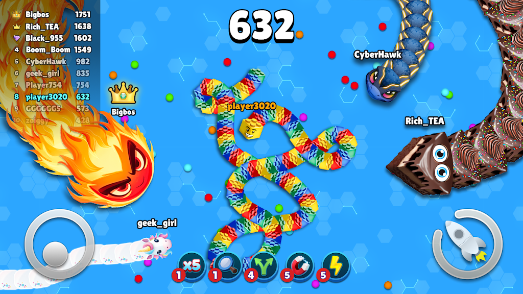 Snakes Zone .io: Battle Arena